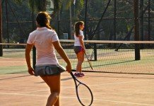 Se juega ya en singles y dobles