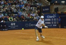 Pablo Cuevas en la final del Uruguay Open
