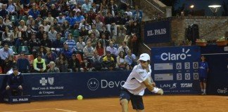 Pablo Cuevas en la final del Uruguay Open