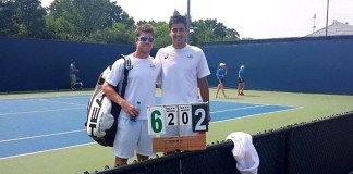 Festejo celeste en Toronto: Arus – Behar avanzan en dobles