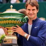 Federer prolonga su reinado en Halle