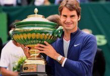 Federer prolonga su reinado en Halle