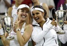 Martina Hingins sigue haciendo historia: con Mirza campeonas Hingins y Mirza campeonas en dobles en Wimbledon