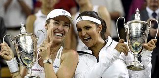 Martina Hingins sigue haciendo historia: con Mirza campeonas Hingins y Mirza campeonas en dobles en Wimbledon