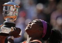 Serena gritó su 20º Grand Slam y su tercera copa en París