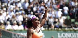 Cada vez mas cerca: Serena pasó por Errani