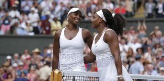 En duelo de hermanas Serena manda; Sharapova suma y Garbiñe sueña