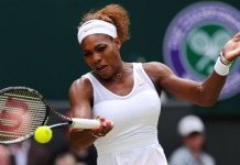 Las divas sonrien: Serena y Sharapova por no bajarse.