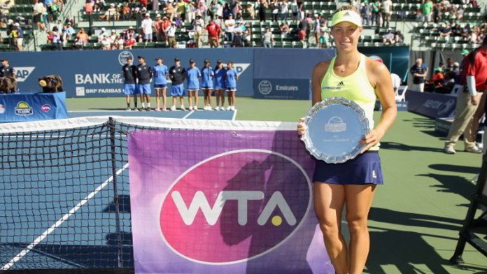 Angelique Kerber volvio a festejar Angelique Kerber volvió a festejar