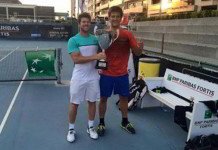 Ariel Behar campeón en Bélgica. Ariel Behar campeón en dobles en Belgica