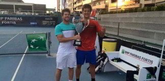 Ariel Behar campeón en Bélgica. Ariel Behar campeón en dobles en Belgica