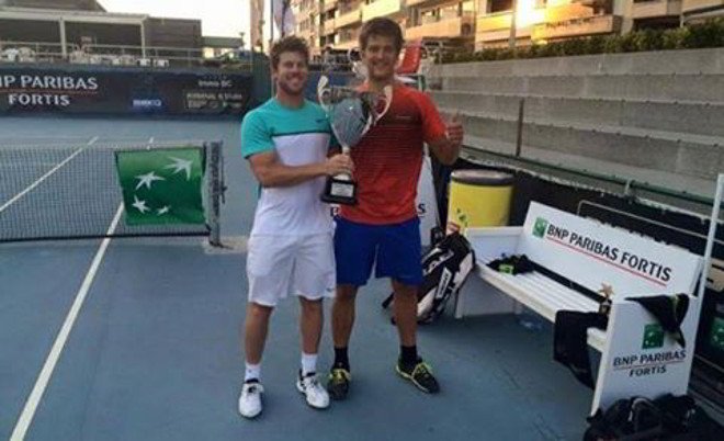 Ariel Behar campeón en dobles en Belgica