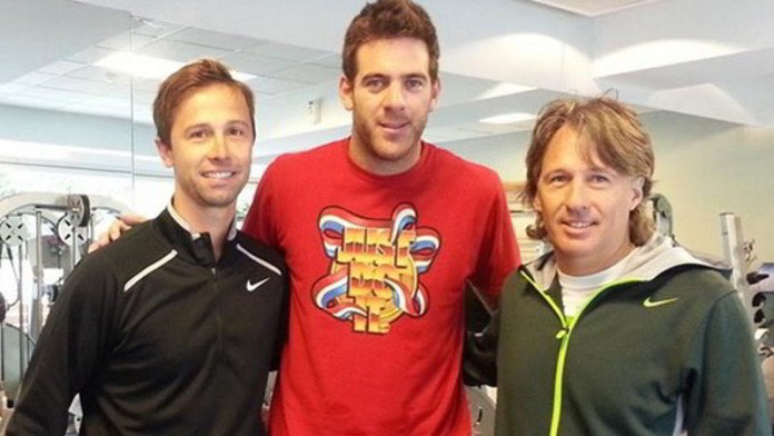 Del Potro se desvinculo de Franco Davin y Martiniano Orazi Del Potro se desvinculo de Franco Davin y Martiniano Orazi