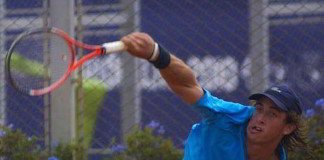 Martín Cuevas y Collarini cayeron en cuartos de final de dobles. Despedida de Martin en Misiones