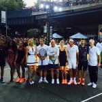 Vestidos de Nike Estrellas reunidas en las calles de Nueva York