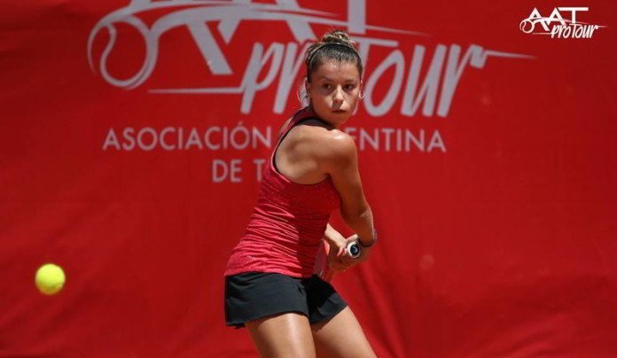 Margot Mercier y la tercera etapa en Tunez Margot Mercier sigue con vida en el dobles de Tunez