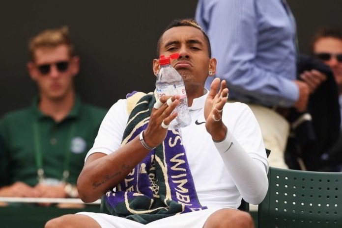 Nick Kyrgios uno de los rebeldes del circuito Nick Kyrgios uno de los rebeldes del circuito