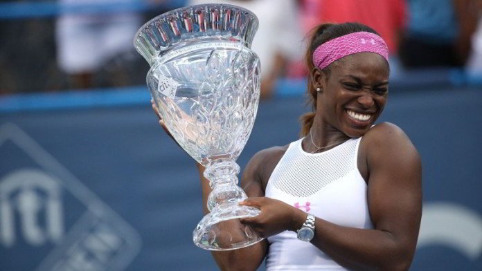 Stephens festejó por primera vez a nivel WTA.