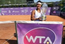 Teliana Pereira festejó a ritmo de samba Teliana Pereira se consagro en Florianopolis