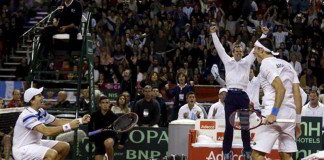 Argentina ganó en dobles y está a un punto de la final Argentina a un punto de la final