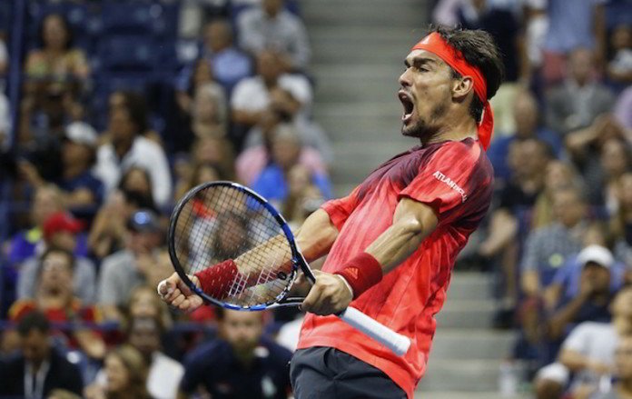 Fognini dió vuelta el partido y eliminó a Nadal del Us Open