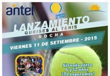 Lanzamiento de Gurises al Tenis en Rocha Gurises al tenis Rocha