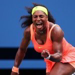 Habrá choquqe entre hermanas; Serena y Venus imparables. Serena completó un gran partido para meterse en los cuartos de final del US Open.