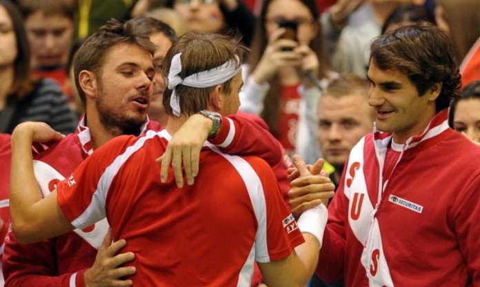 Suiza se mantiene en el grupo mundial al derrotar a Holanda 4 a 1 Suiza se mantiene en el grupo mundial al derrotar a Holanda 4 a 1