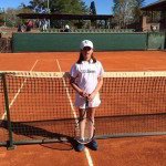 Final menores de 10 años damas Agostina Caimi del Club Naval venció a la jugadora de Dolores Sofía Pesce