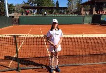 Final menores de 10 años damas Agostina Caimi del Club Naval venció a la jugadora de Dolores Sofía Pesce
