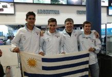 Uruguay y Barbados preparan el encuentro de Copa Davis Delegación uruguaya Copa Davis Rodrigo Arus, Nicolás Xiviller, Enrique Pérez Cassarino (Capitán) y Santiago Maresca