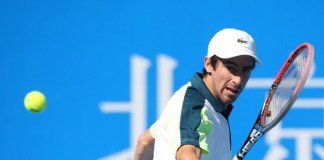 Pablo Cuevas no pudo con Fognini en China Fognini necesitó jugar los tres sets para eliminar a Pablo