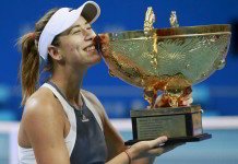 Garbiñe en su mejor momento: Reina en China y Nº 4 del mundo Garbiñe, se convierte en la primera española en ganar un Mandatory