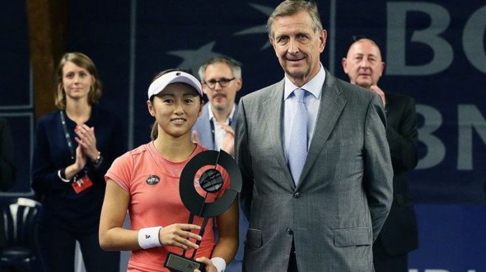 Misaki Doi en su primer final disputada, campeona.