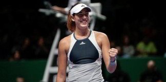 Garbiñe Muguruza acaricia las semis en el Máster de Singapur Muguruza se afianza como la líder del Grupo Blanco en las WTA Finals de Singapur
