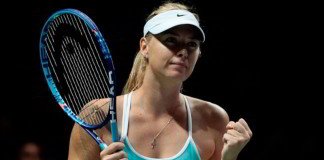 Sharapova en semis, Radwanska despidió a Halep Sharapova en semis del Master de Singapur