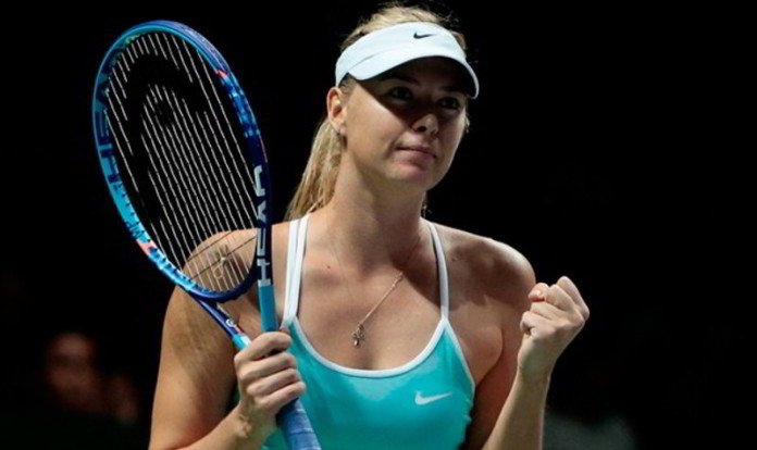 Sharapova en semis del Master de Singapur