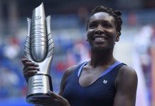 Venus brilla en Wuhan Venus conquistó Wuham tras el abandono de Muguruza