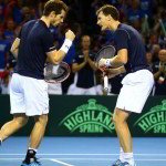 Los hermanos Murray dejan a Gran Bretaña a un paso de su décima Davis Andy y Jamie Murray ponen a Gran Bretaña a un punto del título