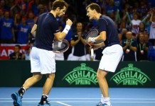 Los hermanos Murray dejan a Gran Bretaña a un paso de su décima Davis Andy y Jamie Murray ponen a Gran Bretaña a un punto del título