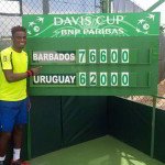 Uruguay relegado al Grupo II de la Copa Davis en el 2016: Barbados 3 – Uruguay 2 Barbados decretó el descenso de Uruguay al grupo II de la Zona Americana de Copa Davis