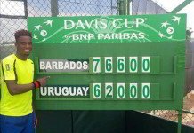 Uruguay relegado al Grupo II de la Copa Davis en el 2016: Barbados 3 – Uruguay 2 Barbados decretó el descenso de Uruguay al grupo II de la Zona Americana de Copa Davis