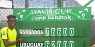 Uruguay relegado al Grupo II de la Copa Davis en el 2016: Barbados 3 – Uruguay 2 Barbados decretó el descenso de Uruguay al grupo II de la Zona Americana de Copa Davis