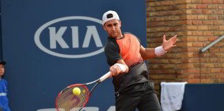 Gran inicio del Uruguay open Facundo Arguello superóa aGonzalo Lama en el debut