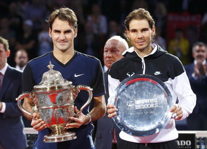 Federer campeón y Nadal volvió a mostrar que quiere volver Federer campeón y Nadal volvió a mostrar que quiere volver