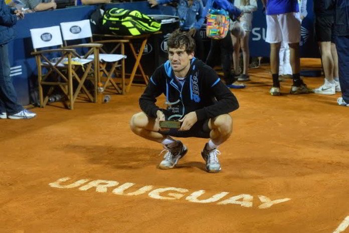 Guido Pella flamante campeón del Uruguay open