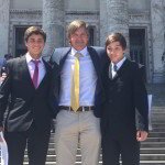 Llanes, Fumeaux, De León y Artía premiados Llanes Fumeaux y Artía premiados por mejor labor en tenis