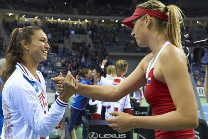 Sharapova empata la serie en la Fed Cup Sharapova empata la serie en la Fed Cup