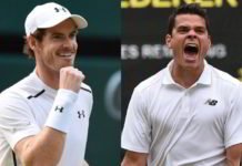 Raonic dio el golpe destronando al Rey y Murray ruge como león enfurecido Andy Murray y Milos Raonic en la final de Wimbledon