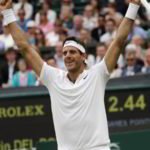Brillante triunfo de Del Potro en Wimbledon Del Potro mantuvo la calma y la continuidad de principio a fin